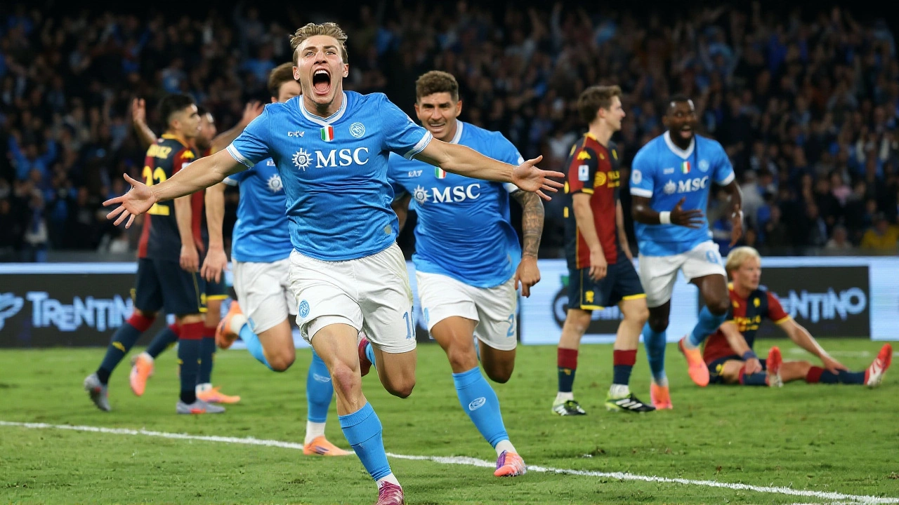 Napoli 3-1 Atalanta: David Neres Brings Conte's Side Top of Serie A